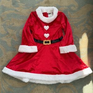 Festive Red Santa Mrs. Claus Dress
